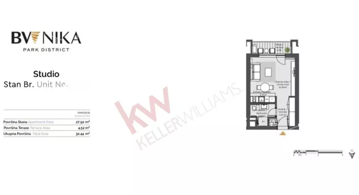 Jednosoban stan | 4zida