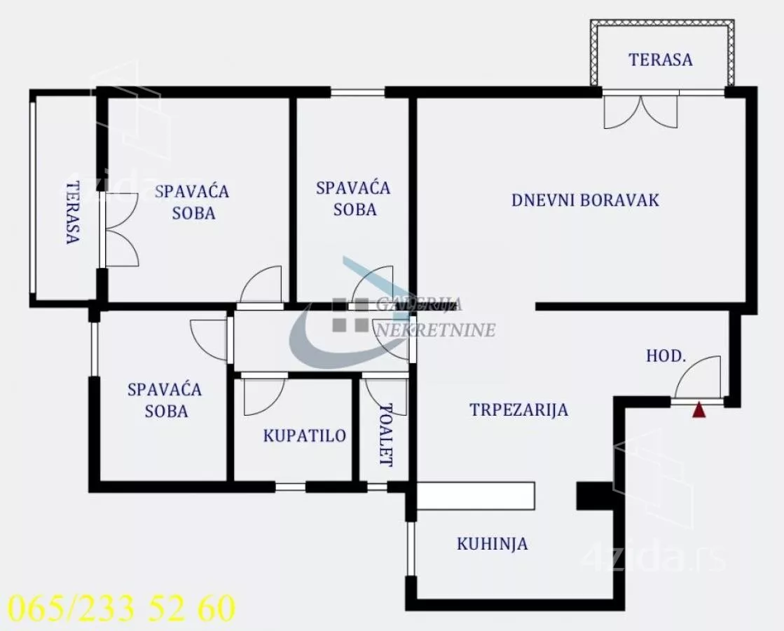 Četvorosoban stan | 4zida