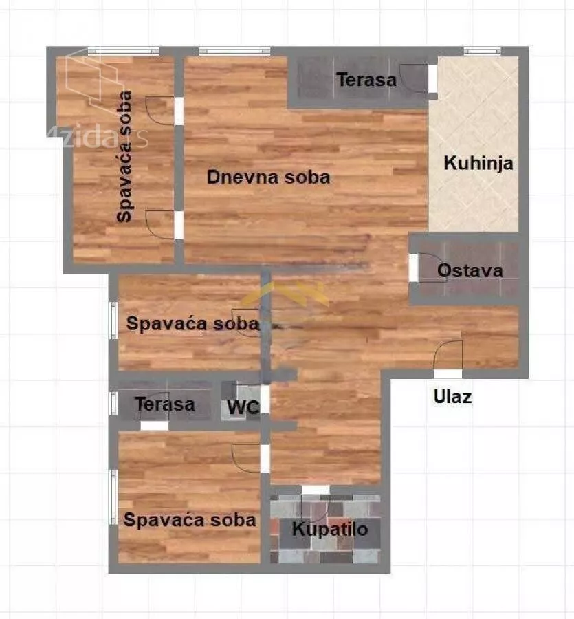 Troiposoban stan | 4zida