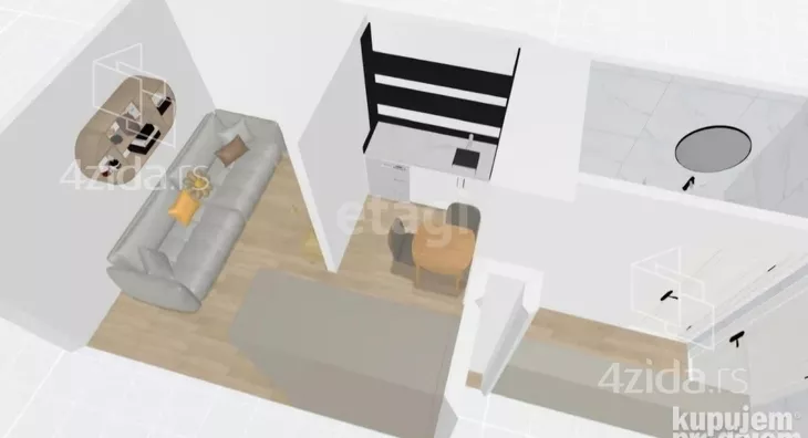 Dvosoban stan | 4zida