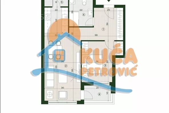 Dvosoban stan | 4zida