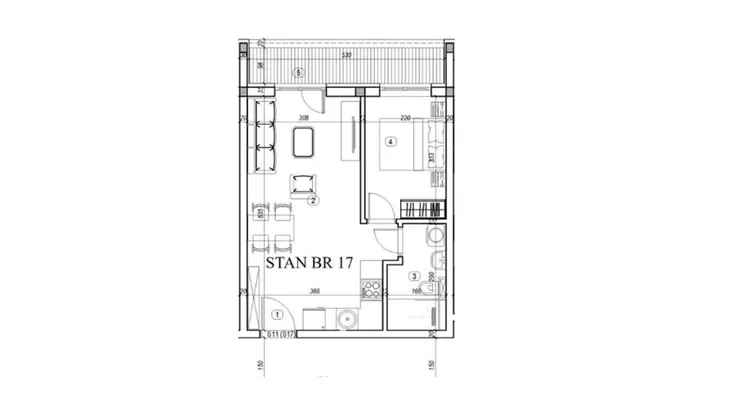 Jednosoban stan | 4zida