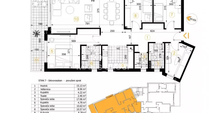 Četvorosoban stan | 4zida