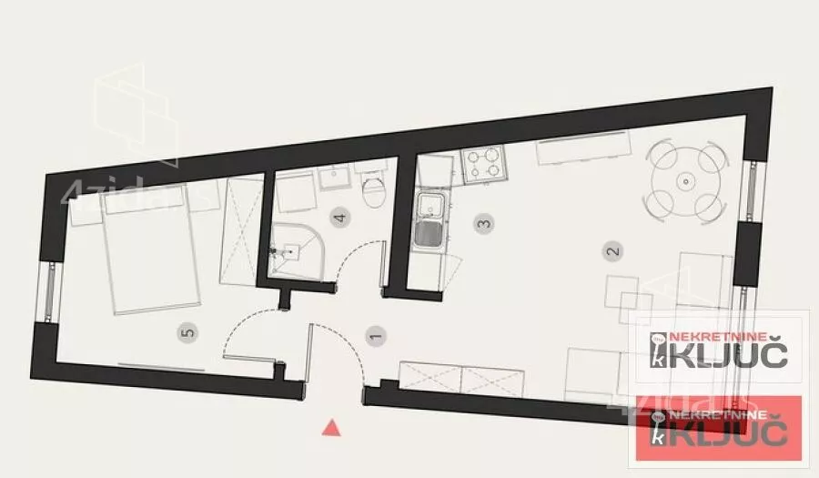 Dvosoban stan | 4zida