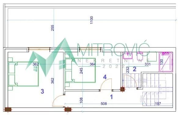 Troiposoban stan | 4zida