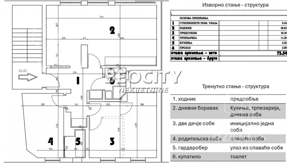Troiposoban stan | 4zida