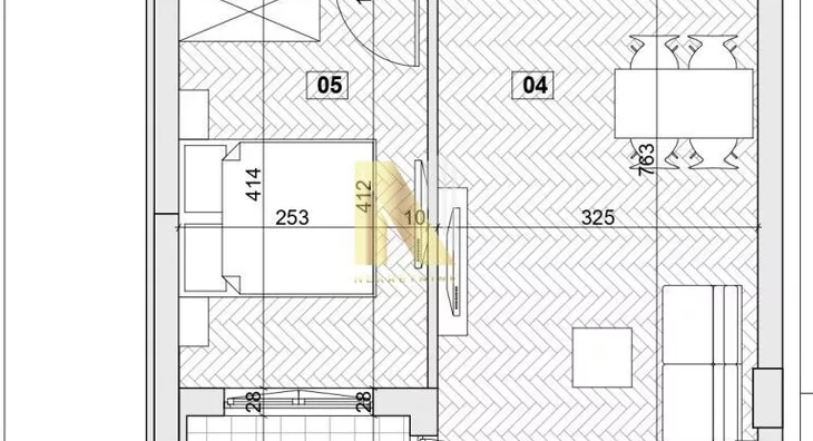 Jednoiposoban stan | 4zida