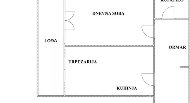 Jednosoban stan | 4zida