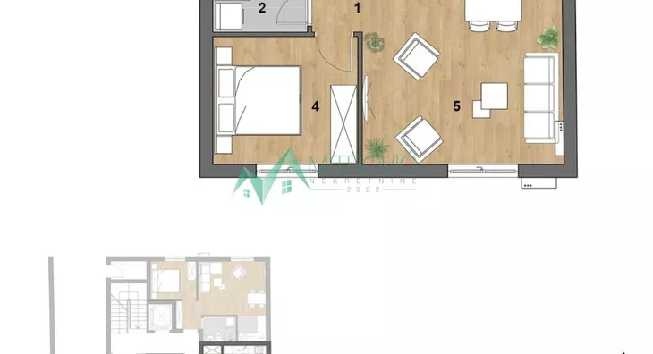 Dvosoban stan | 4zida