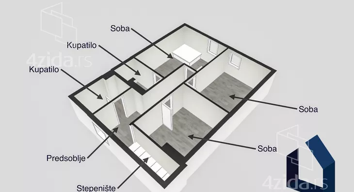 Četvorosoban stan | 4zida