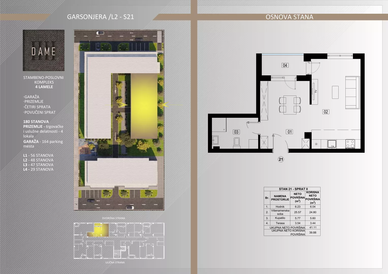 Jednosoban stan | 4zida