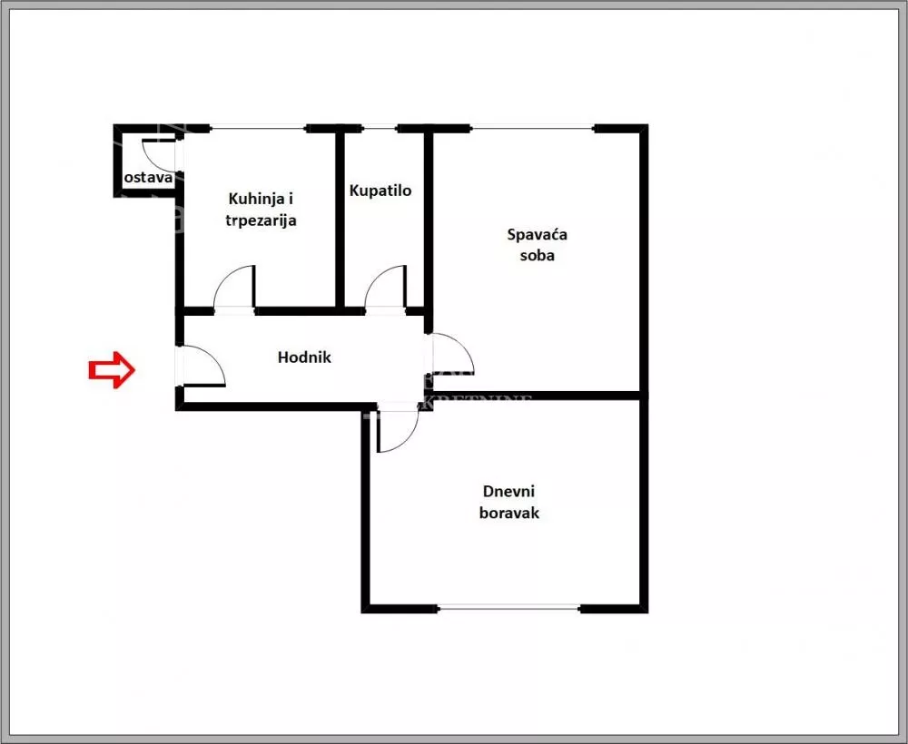 Dvosoban stan | 4zida