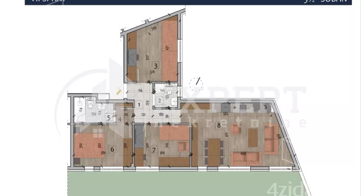 Troiposoban stan | 4zida