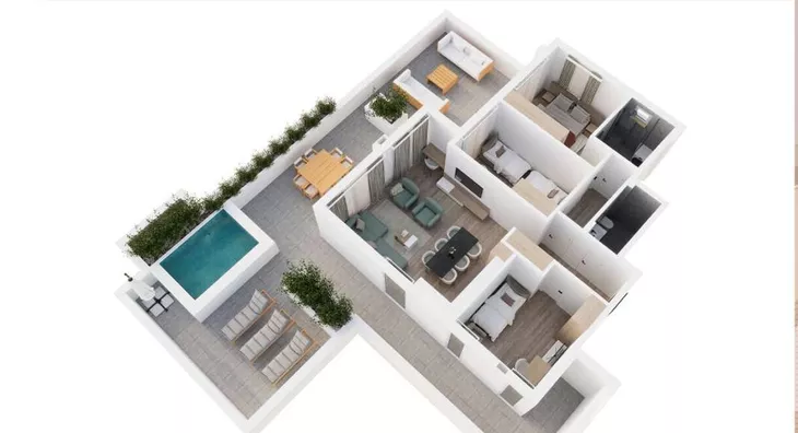 Troiposoban stan | 4zida