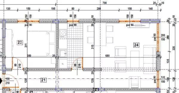 Jednoiposoban stan | 4zida