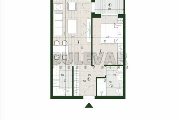 Dvosoban stan | 4zida