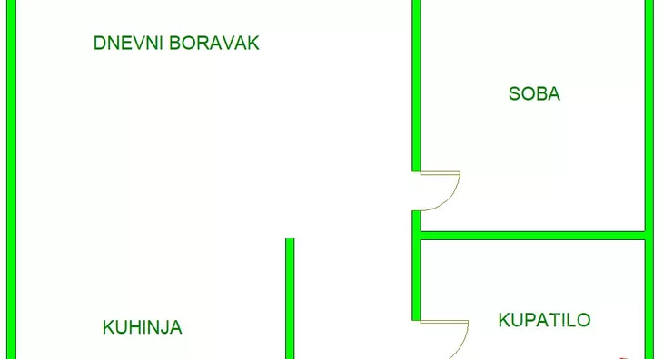Jednoiposoban stan | 4zida
