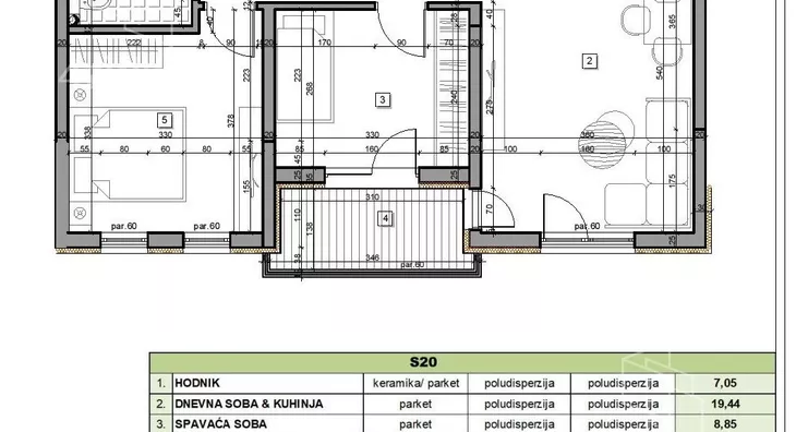 Garsonjera | 4zida