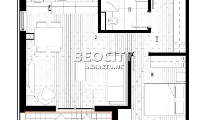 Jednoiposoban stan | 4zida