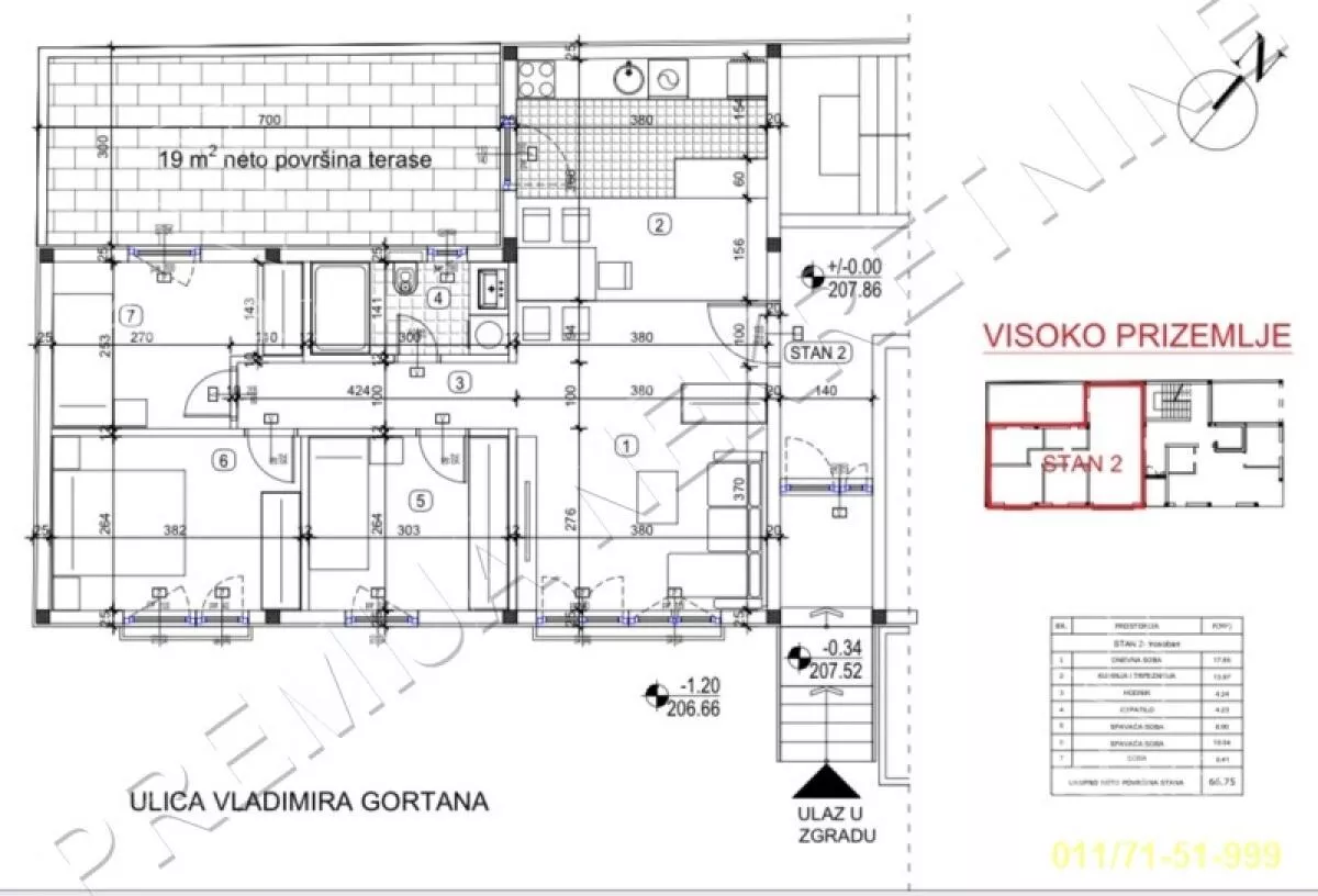 Troiposoban stan | 4zida