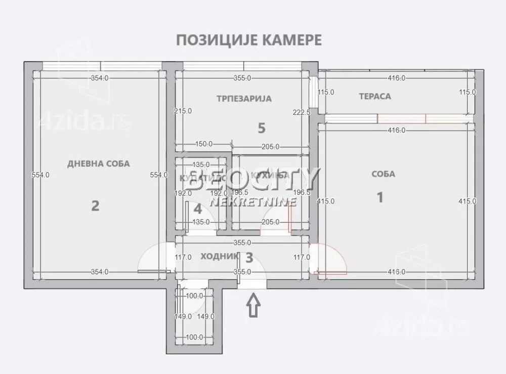 Dvosoban stan | 4zida