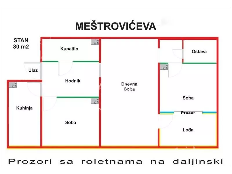 Trosoban stan | 4zida