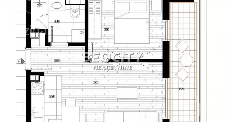 Jednoiposoban stan | 4zida