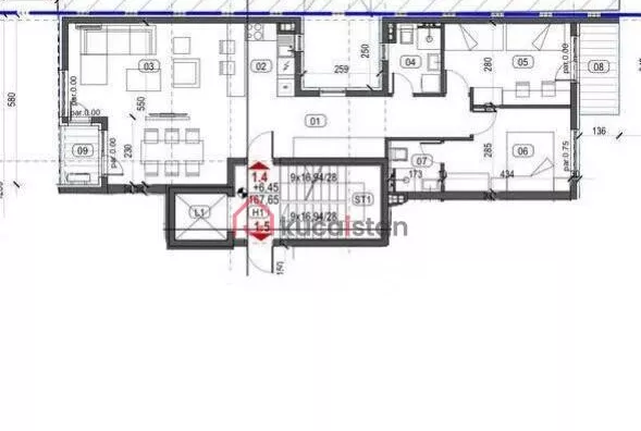 Trosoban stan | 4zida