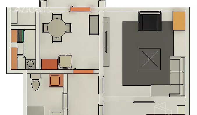 Dvosoban stan | 4zida