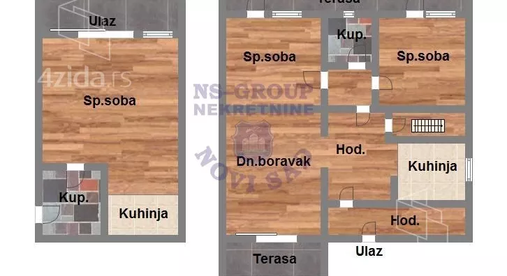 2-etažna kuća | 4zida