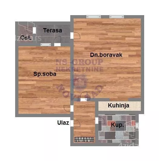 Dvosoban stan | 4zida