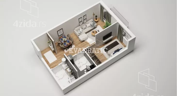 Dvosoban stan | 4zida