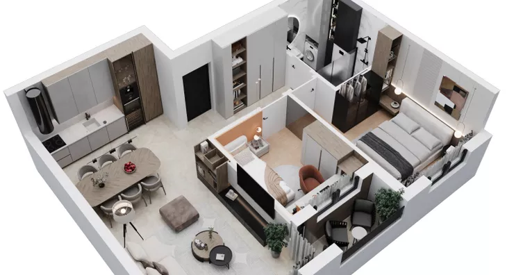 Trosoban stan | 4zida