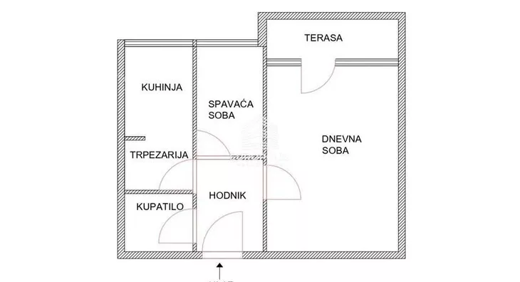 Jednoiposoban stan | 4zida