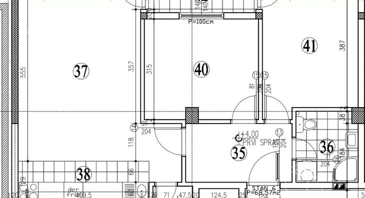 Trosoban stan | 4zida