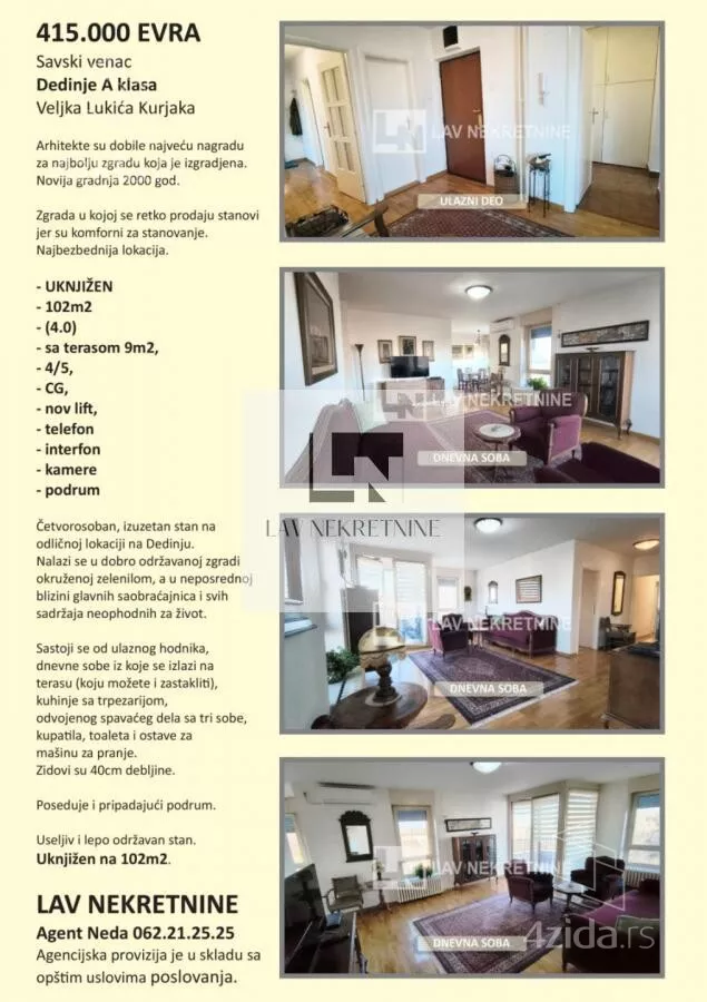 Četvorosoban stan | 4zida