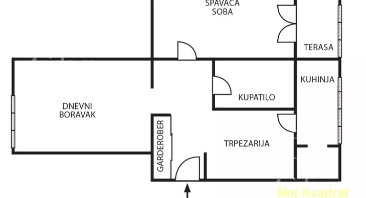 Dvosoban stan | 4zida