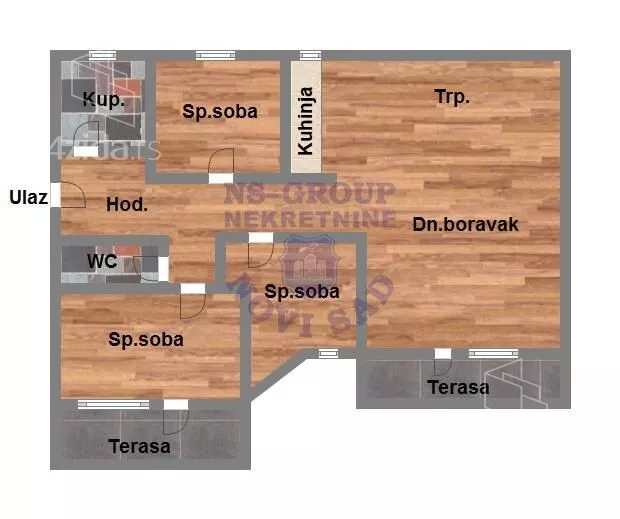 Četvorosoban stan | 4zida