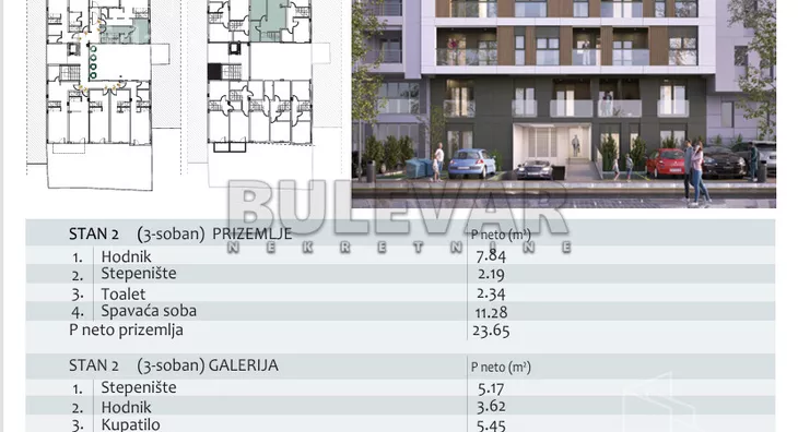 Trosoban stan | 4zida