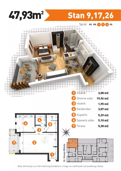 Kneza Miloša | 4zida.rs