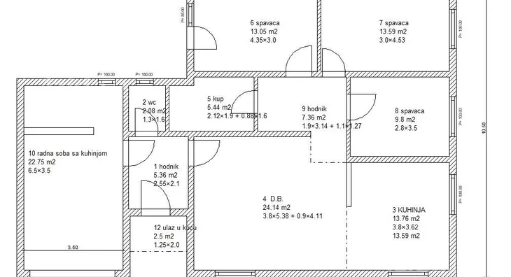 1-etažna kuća | 4zida