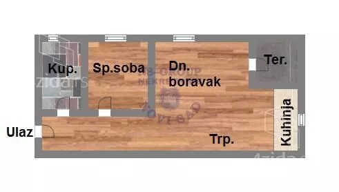 Jednoiposoban stan | 4zida