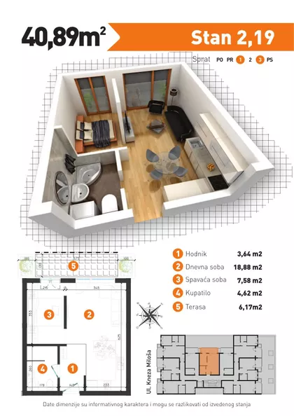 Kneza Miloša | 4zida.rs