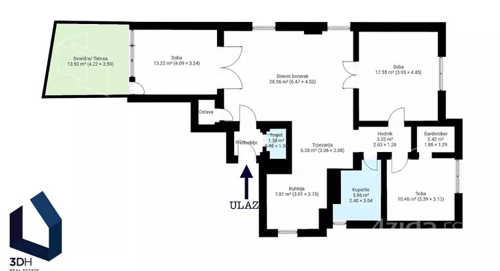 Četvorosoban stan | 4zida