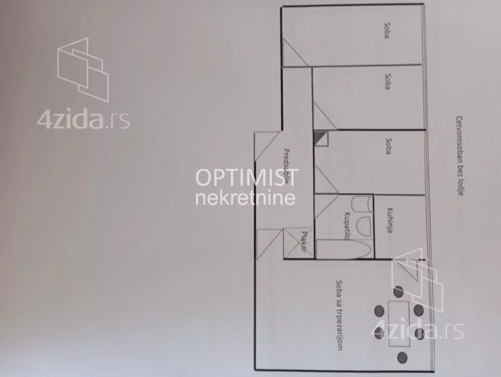 Dvosoban stan | 4zida