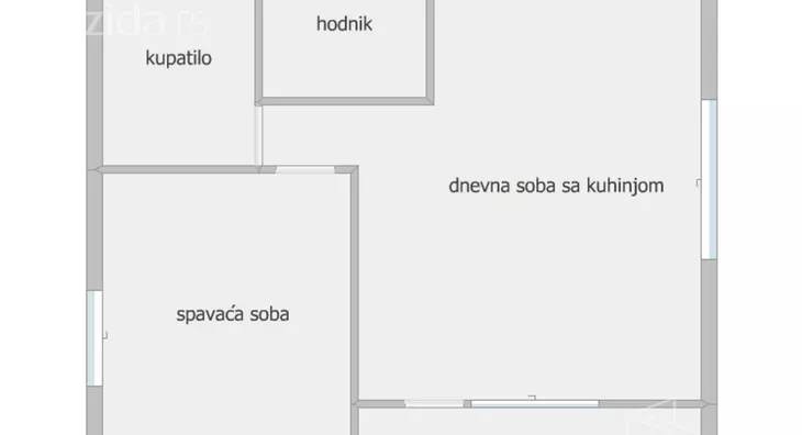 Dvosoban stan | 4zida