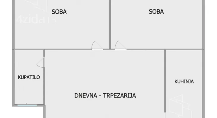 Trosoban stan | 4zida