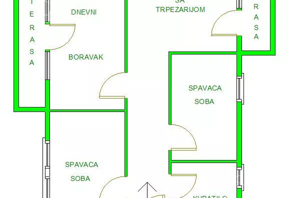 Trosoban stan | 4zida