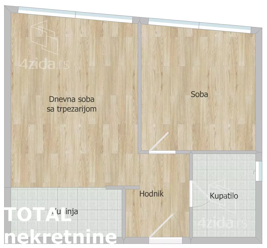 Dvosoban stan | 4zida