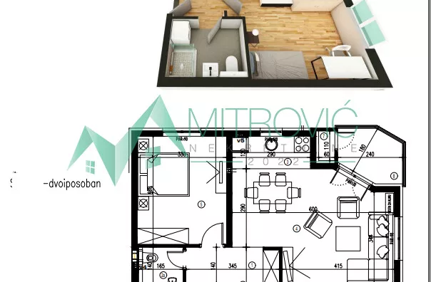 Dvoiposoban stan | 4zida